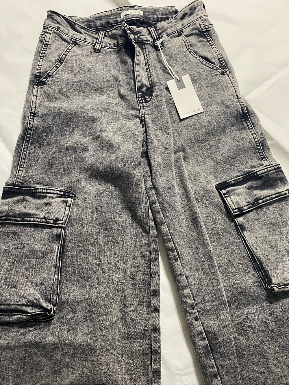FIRE & RAIN SZ 11/29 GREY JEANS
